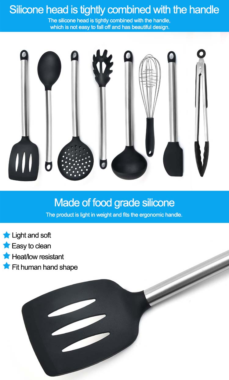 stainless steel cooking utensils